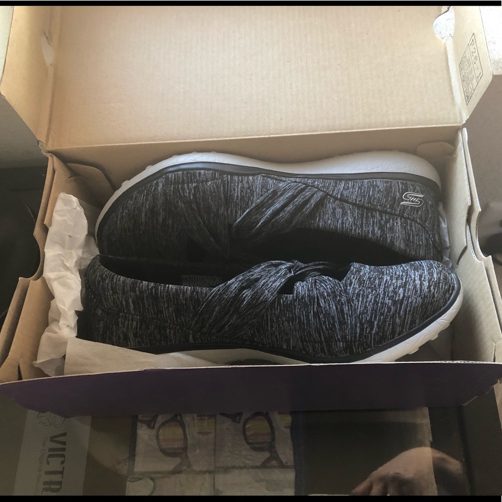 Skechers Air-Cooled Memory Foam Slip-On Shoes 7.5